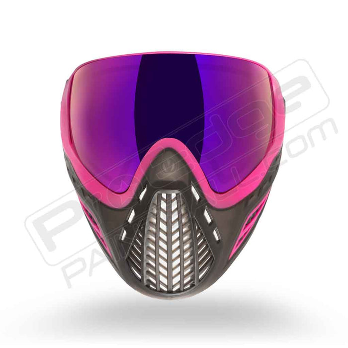 Virtue VIO Ascend Paintball Mask - Black Pink SE - Choose Lens Color (19435)