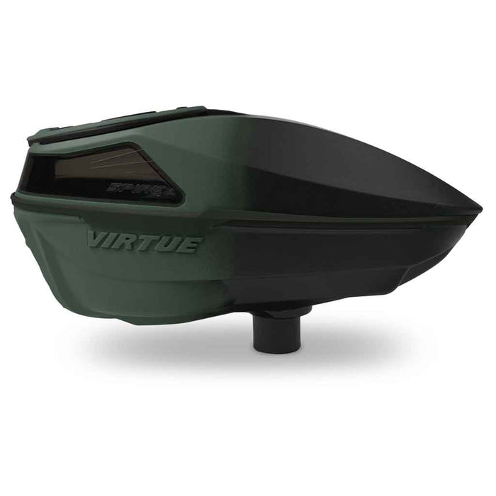 Virtue Spire V Paintball Hopper - Olive Black Fade