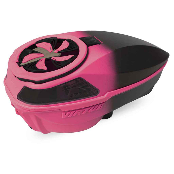 Virtue Spire V Paintball Hopper - Pink Black Fade