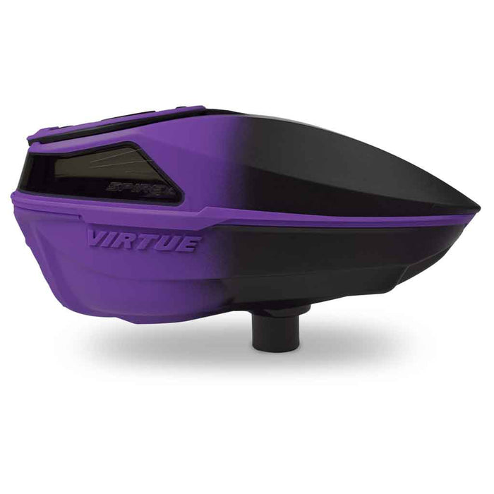 Virtue Spire V Paintball Hopper - Purple Black Fade