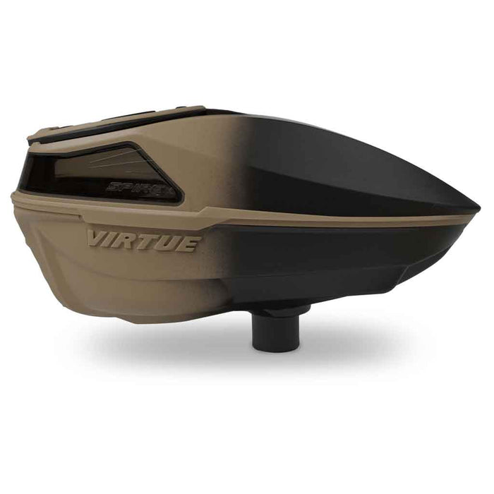 Virtue Spire V Paintball Hopper - Desert Black Fade