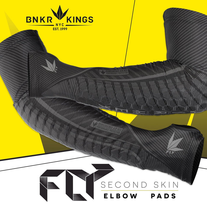 BUNKER KINGS FLY COMPRESSION ELBOW PADS - CHOOSE SIZE