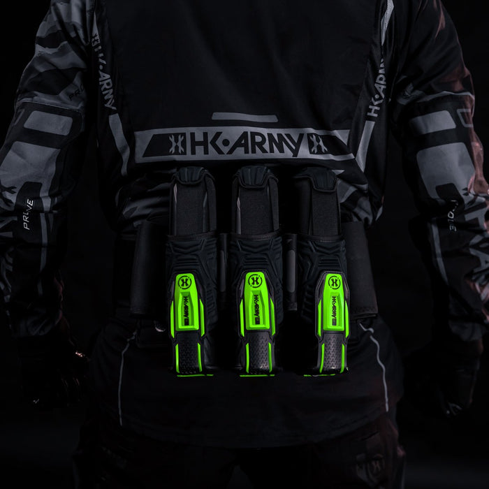 HK Army Eject-X Harness - Neon Green 3+2+4 (SKU 26804)