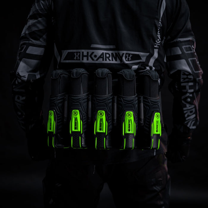 HK Army Eject-X Harness - Neon Green 5+4+4 (SKU 26853)