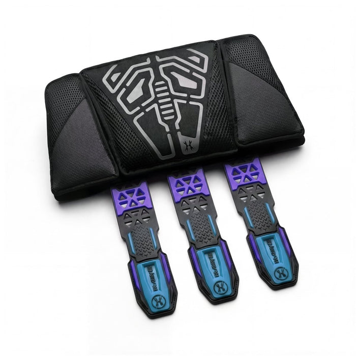 HK Army Eject-X Harness - Blue Purple 3+2+4 (SKU 29809)