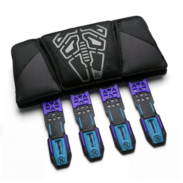 HK Army Eject-X Harness - Blue Purple 4+3+4 (SKU 26835)