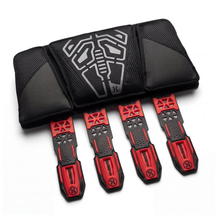 HK Army Eject-X Harness - Red 4+3+4 (SKU 26839)