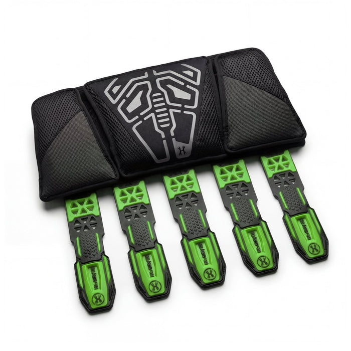 HK Army Eject-X Harness - Neon Green 5+4+4 (SKU 26853)
