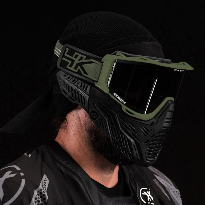 HK Army RMX Goggle System - Olive - Choose Lens Color