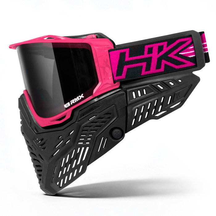 HK Army RMX Goggle System - Neon Pink - Choose Lens Color