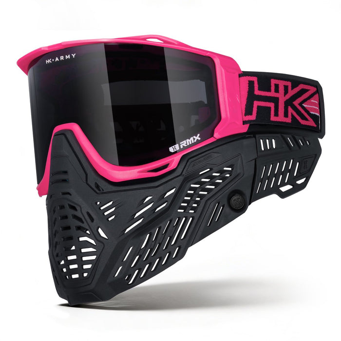 HK Army RMX Goggle System - Neon Pink - Choose Lens Color