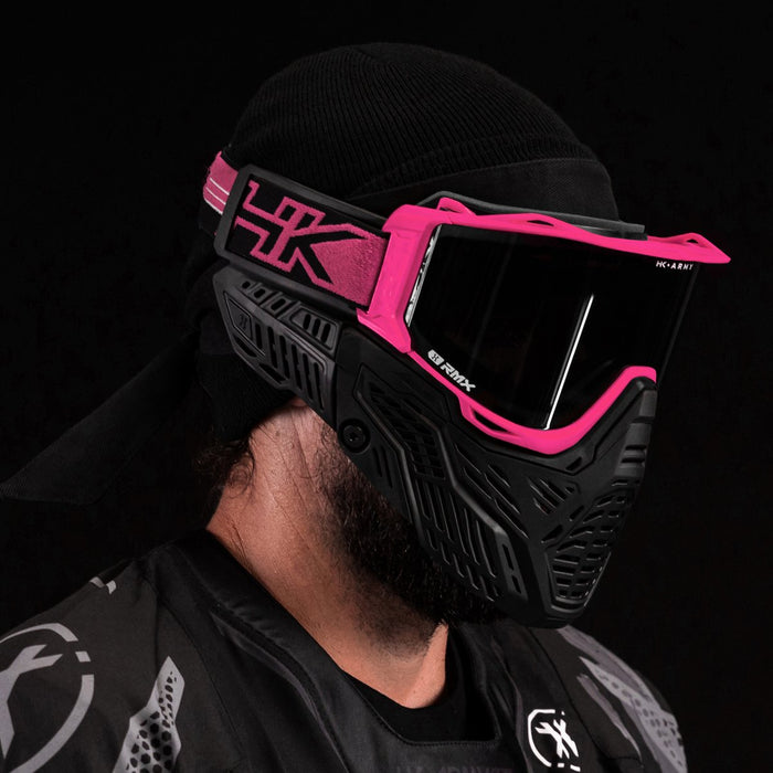 HK Army RMX Goggle System - Neon Pink - Choose Lens Color