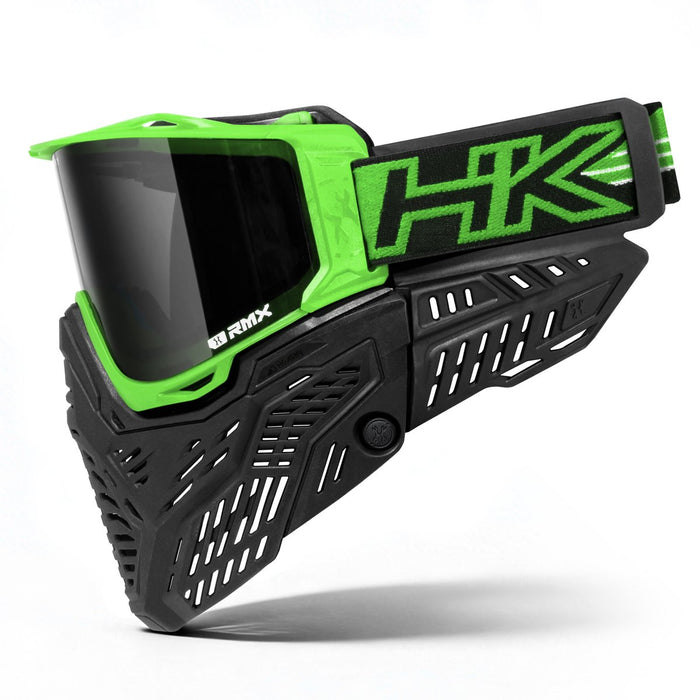 HK Army RMX Goggle System - Neon Green - Choose Lens Color