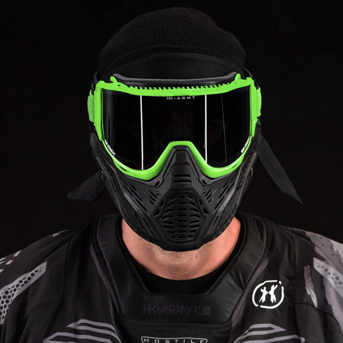 HK Army RMX Goggle System - Neon Green - Choose Lens Color