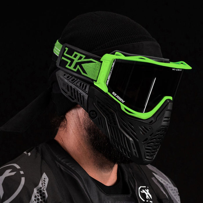 HK Army RMX Goggle System - Neon Green - Choose Lens Color