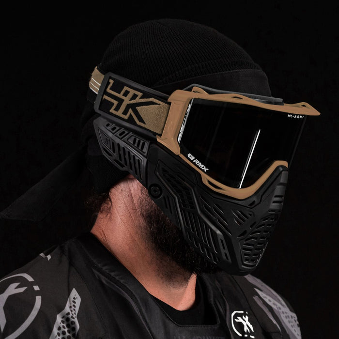 HK Army RMX Goggle System - Tan - Choose Lens Color