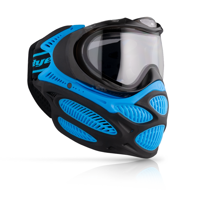 Dye i3 Pro Paintball Mask - Glacier Blue - Choose Lens Color