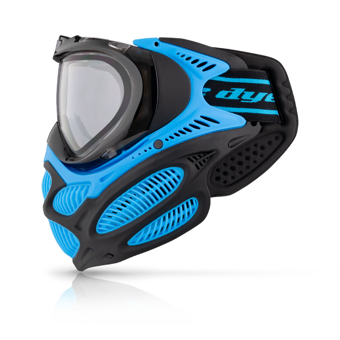 Dye i3 Pro Paintball Mask - Glacier Blue - Choose Lens Color