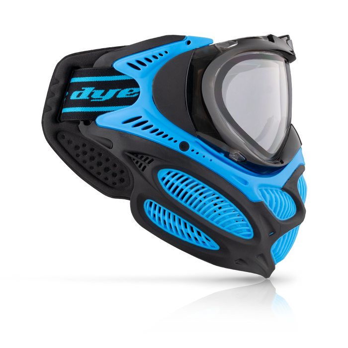 Dye i3 Pro Paintball Mask - Glacier Blue - Choose Lens Color