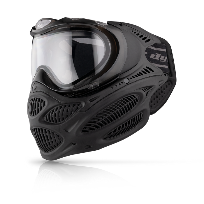 Dye i3 Pro Paintball Mask - Onyx Black - Choose Lens Color