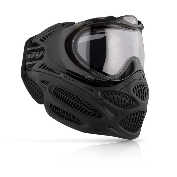 Dye i3 Pro Paintball Mask - Onyx Black - Choose Lens Color