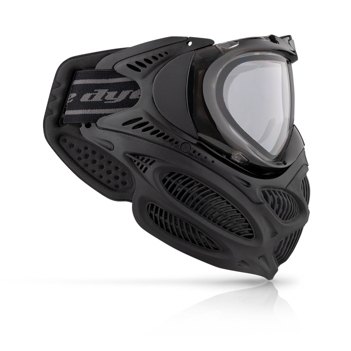 Dye i3 Pro Paintball Mask - Onyx Black - Choose Lens Color
