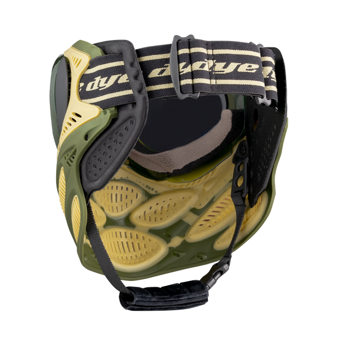 Dye i3 Pro Paintball Mask - Tac Olive - Choose Lens Color