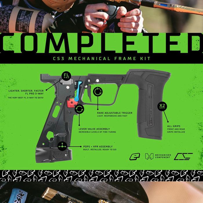 Method 2 Mech Frame Planet Eclipse CS3 Mech Frame - Black — Pro Edge Paintball