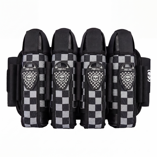 Infamous- Pro DNA Lockdown Harness - Checkered Grey (SKU 32386)