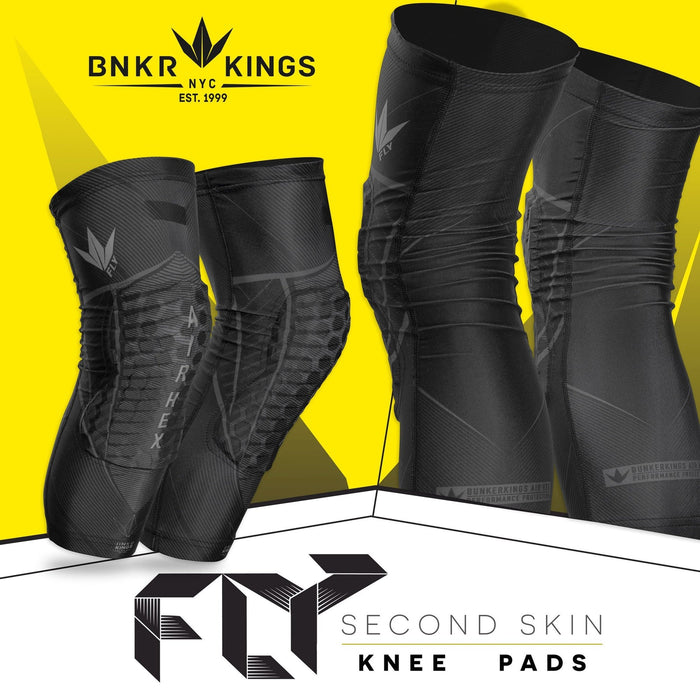 BUNKER KINGS FLY COMPRESSION KNEE PADS - CHOOSE SIZE