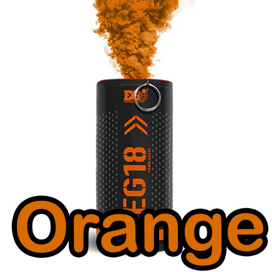 Enola Gaye EG18 - High Output Smoke Grenade - PICKUP IN STORE ONLY - ORANGE