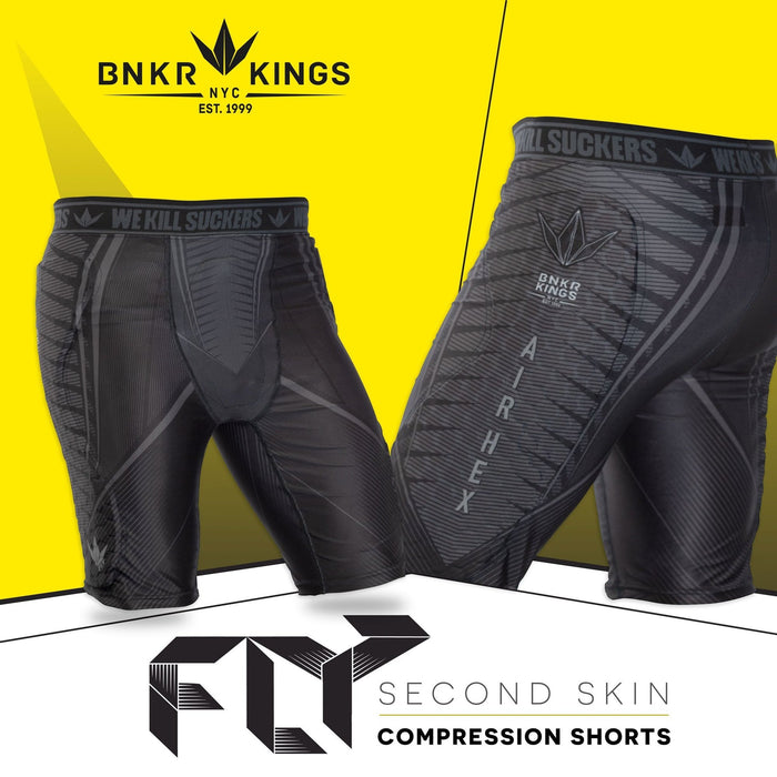 BUNKER KINGS FLY COMPRESSION SHORTS - CHOOSE SIZE