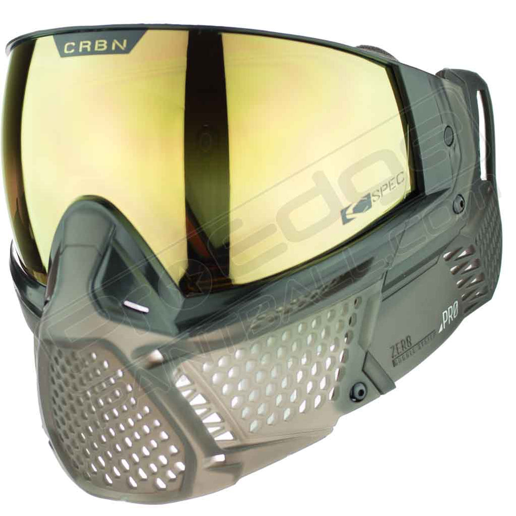 Carbon Zero Pro Smoke Mask Less Coverage - Choose Lens Color (SKU 7252 ...