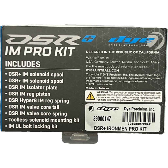 Dye DSR+ IM Pro Upgrade Kit