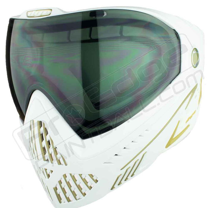 Dye I5 Paintball Mask - White Gold - Choose Lens Color (SKU 566)