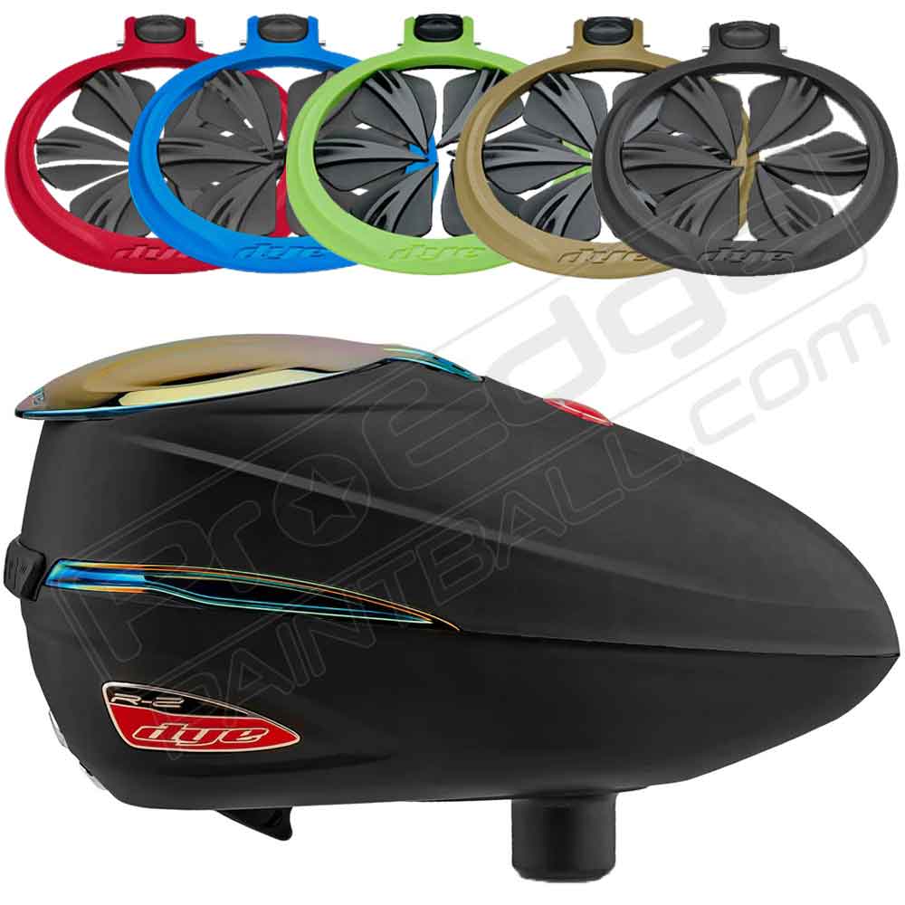 Dye Rotor R2 Red Shells Dye Rotor R2 Paintball Hopper Red Fire — Pro Edge Paintball