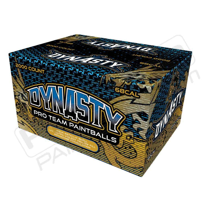 Dynasty - 500 Paintballs - Banana Scented .68 Caliber