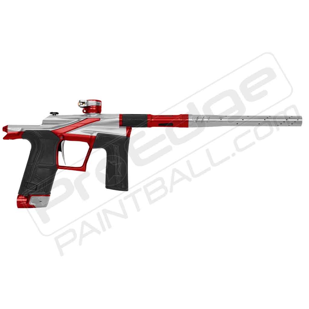 Planet Eclipse Ego LV 2 Silver/Red — Pro Edge Paintball