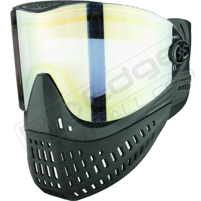 Empire EFlex Paintball Mask - Black - Choose Lens Color (SKU 833)