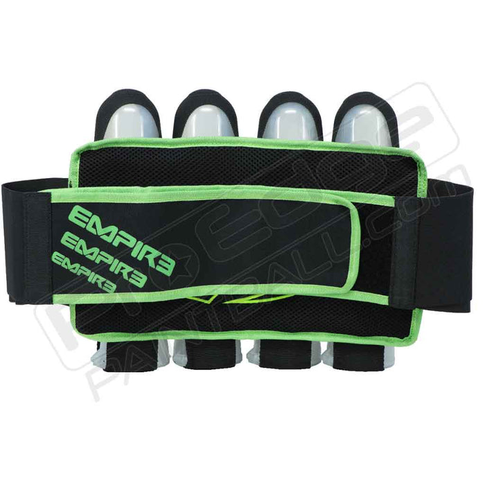 Empire Omega 4 Pod Harness - Black with Lime - Pro Edge Paintball