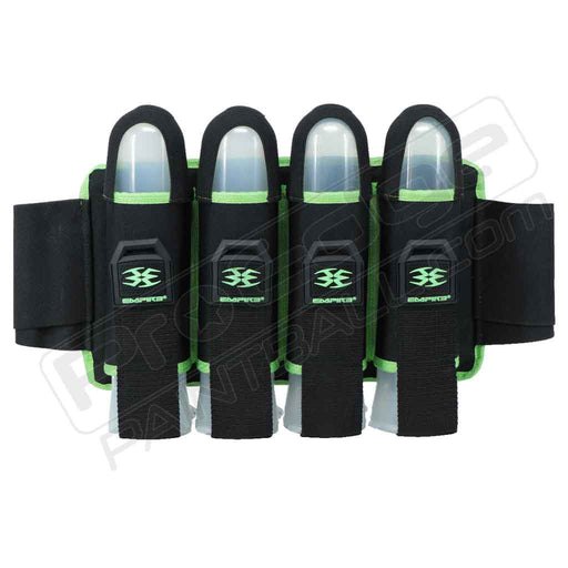 Empire Omega 4 Pod Harness - Black with Lime - Pro Edge Paintball