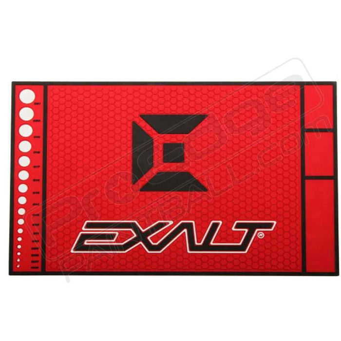 Exalt HD Rubber Tech Mat - Fire Red