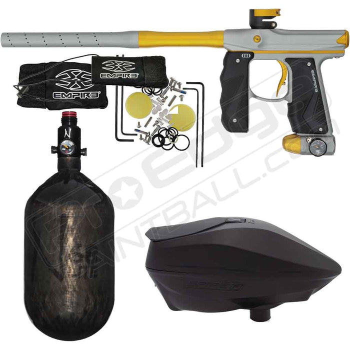 Empire Mini GS Paintball Marker - Speedball Package with Ninja 68/4500 HPA Tank