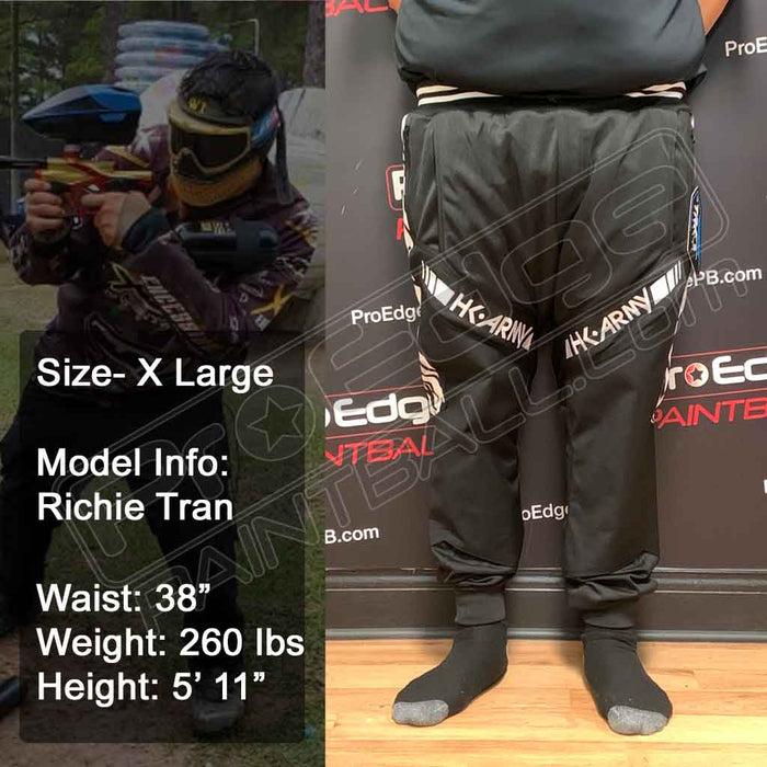 HK Army TRK Jogger Pants - HK Stripe Black — Pro Edge Paintball