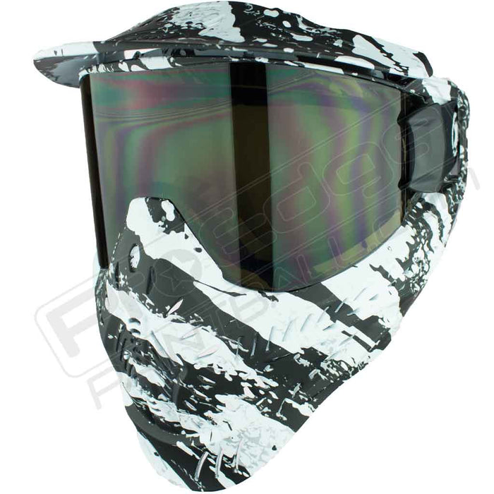 HK Army HSTL Thermal Mask - Fracture Black White - Choose Lens Color (SKU 5610)