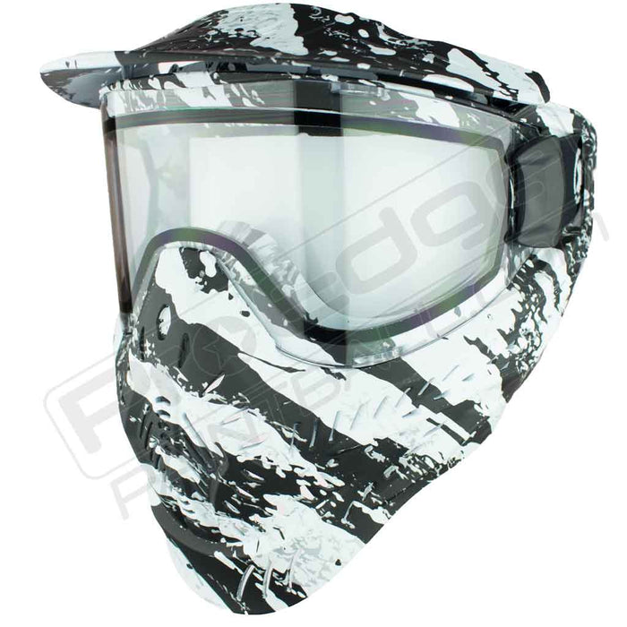 HK Army HSTL Thermal Mask - Fracture Black White - Choose Lens Color (SKU 5610)