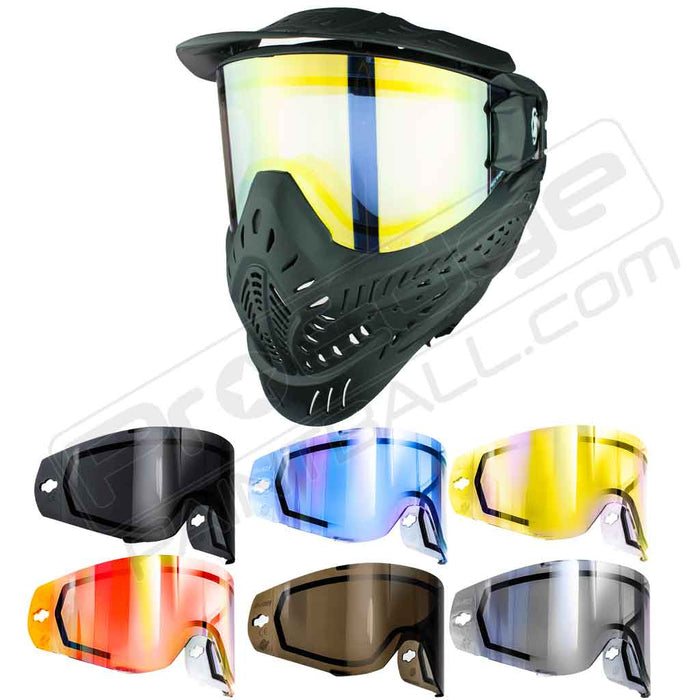 HK Army HSTL Paintball Goggle Mask – Black With Ice Anti-Fog Thermal Lens – 77100106