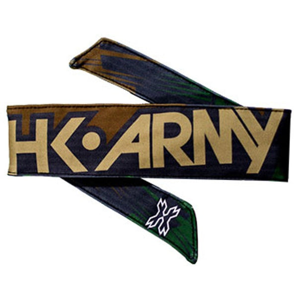 HK Army Monogram Red - Headwrap