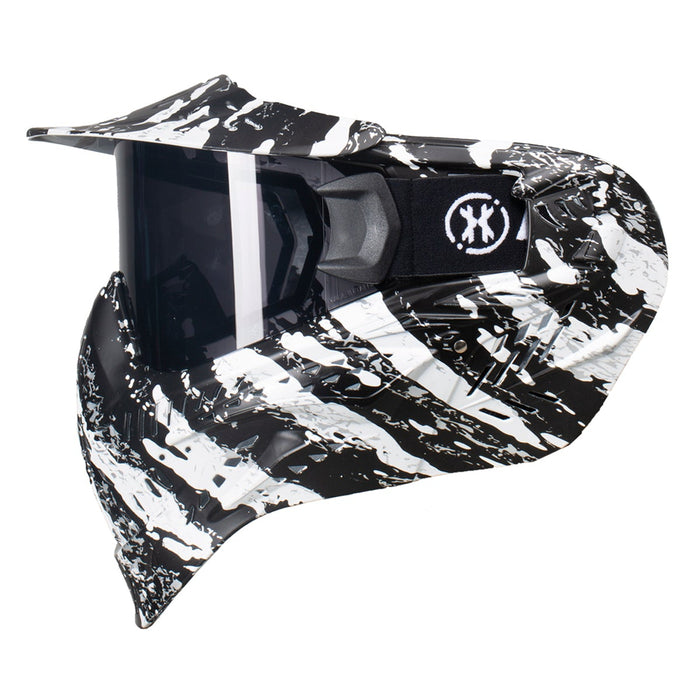 HK Army HSTL Thermal Mask - Fracture Black/White - Pro Edge Paintball