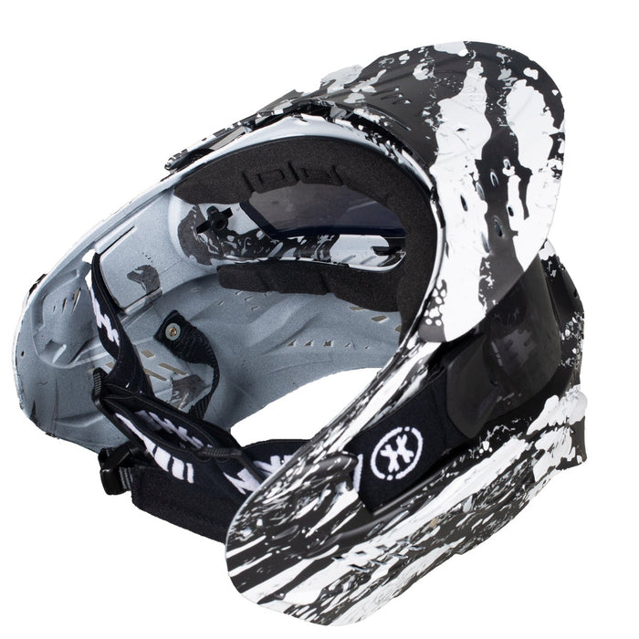 HK Army HSTL Thermal Mask - Fracture Black/White - Pro Edge Paintball